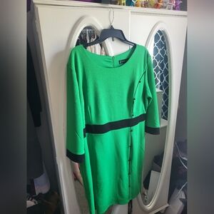 New York and Company Green dress XXL